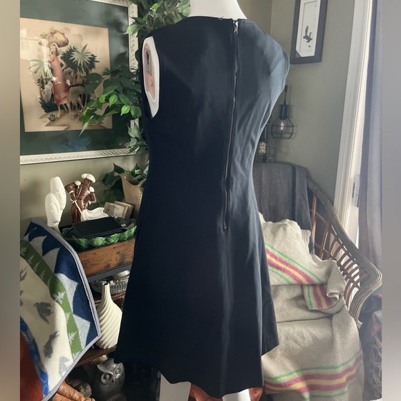 SPANX Black Sleeveless Mini A-Line Dress - Picture 2 of 6